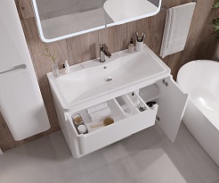 Grossman Мебельная раковина Адель 100 белая – фотография-2